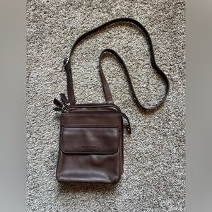 Fossil Leather Crossbody Bag
